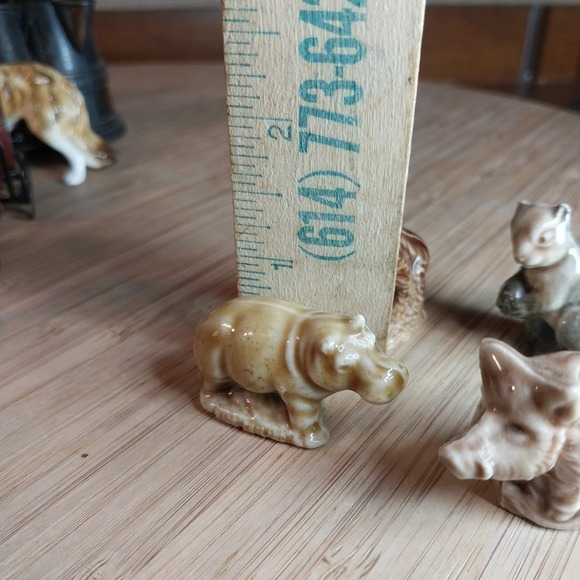 Wade Whimsies ANIMALS Variety Red Rose Tea Mini Porcelain Ceramic Figures Lot/4 - Picture 6 of 16